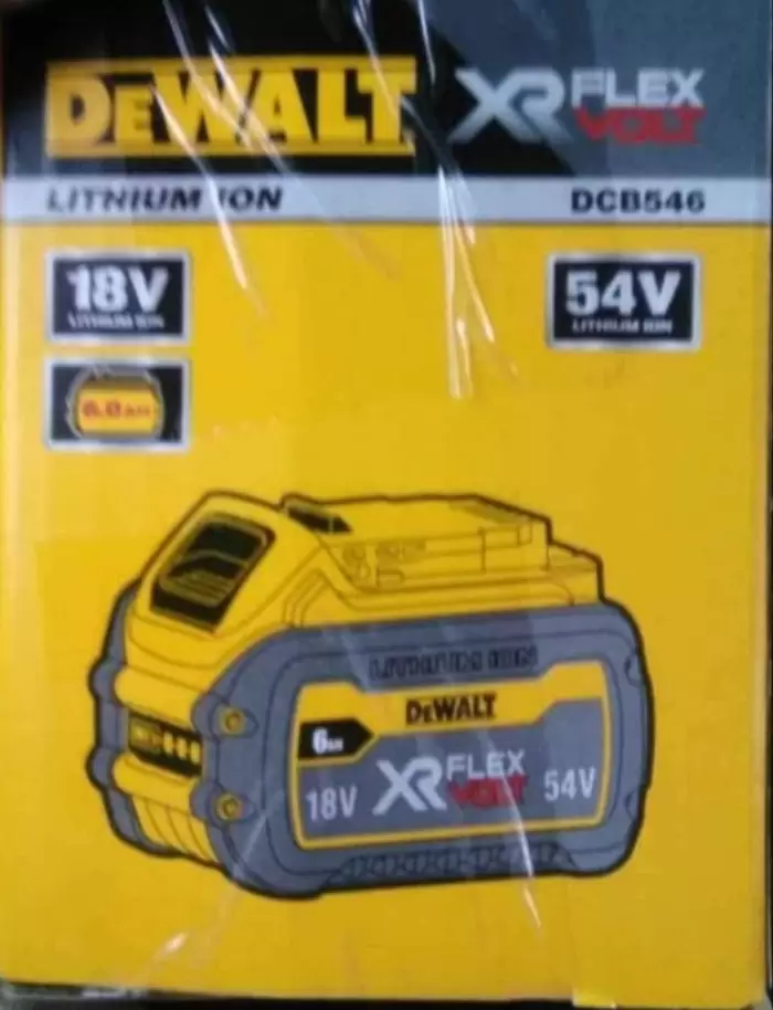 NZ$160 DeWalt 6.0ah  XR Flexvolt Battery
