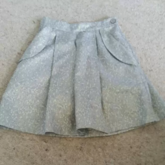 Moochi Silver And Gold Skirt