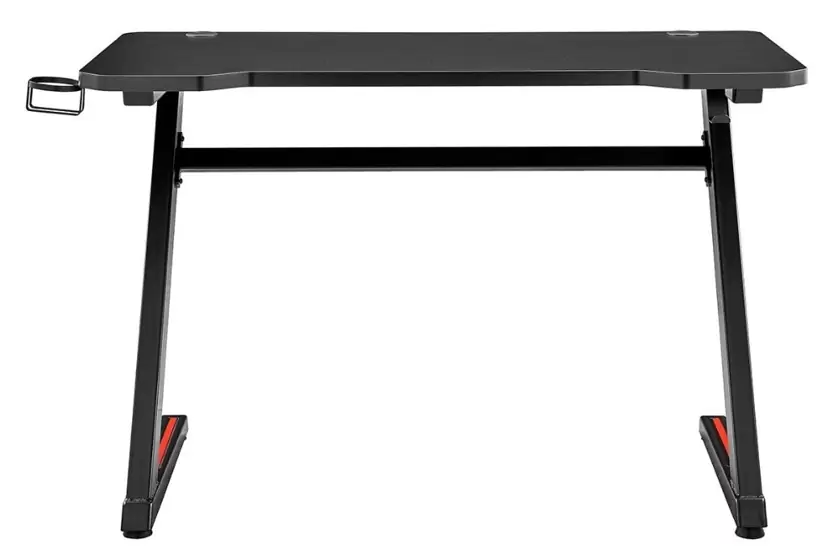 NZ$700 Gaming desk (black) on carousell