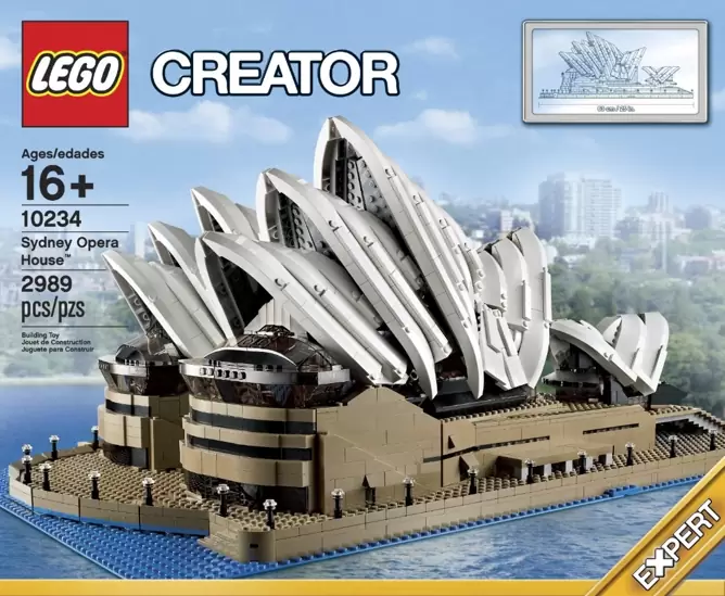 NZ$1,750 Lego creator 10234 sydney opera house brand new