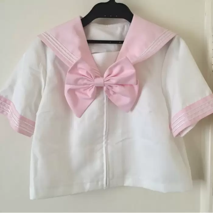 Baby Pink Sailor Schoolgirl Set