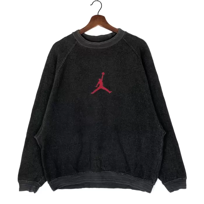 NZ$149 **RARE** 1997 Nike Jordan JUMPMAN Crewneck Vintage Jumper